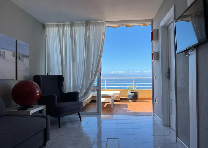 아파트 Apartamento Naranja, Incredible Ocean View *